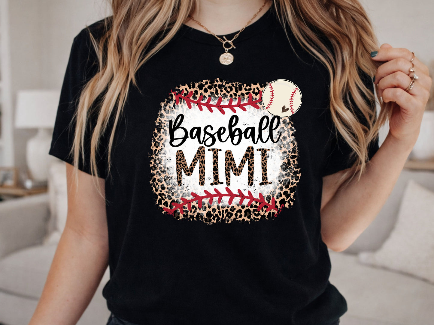 Baseball Mimi PNG Digital Download Design