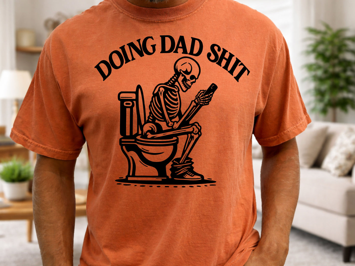 Doing Dad Sh*t Funny Men's Shirt PNG Digital Download Design
