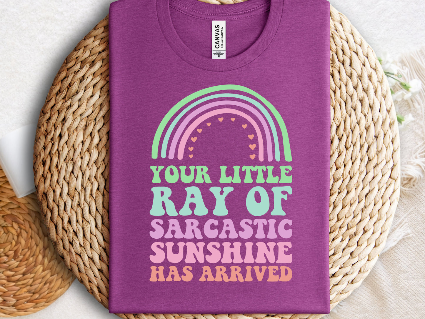 Your little ray of sarcastic sunshine PNG digital download design