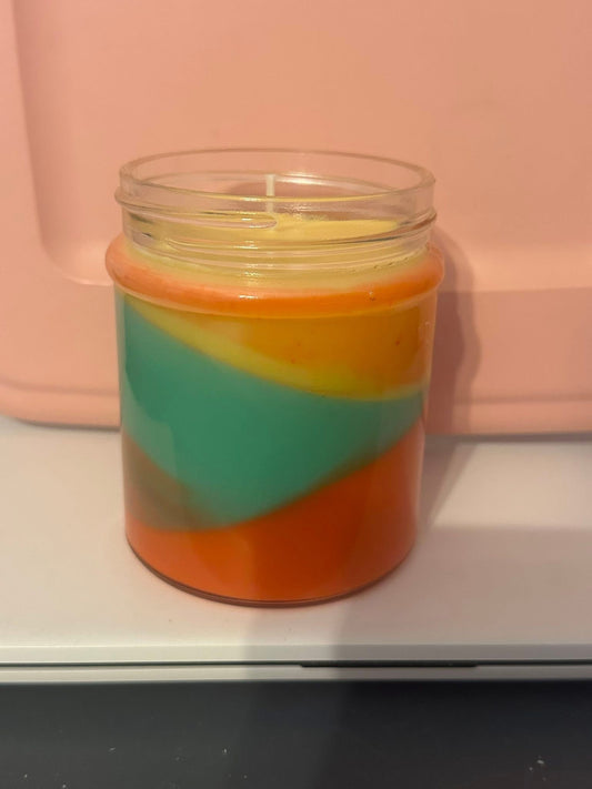 Watermelon Lemonade Handmade Soy Wax Candle 10 0z