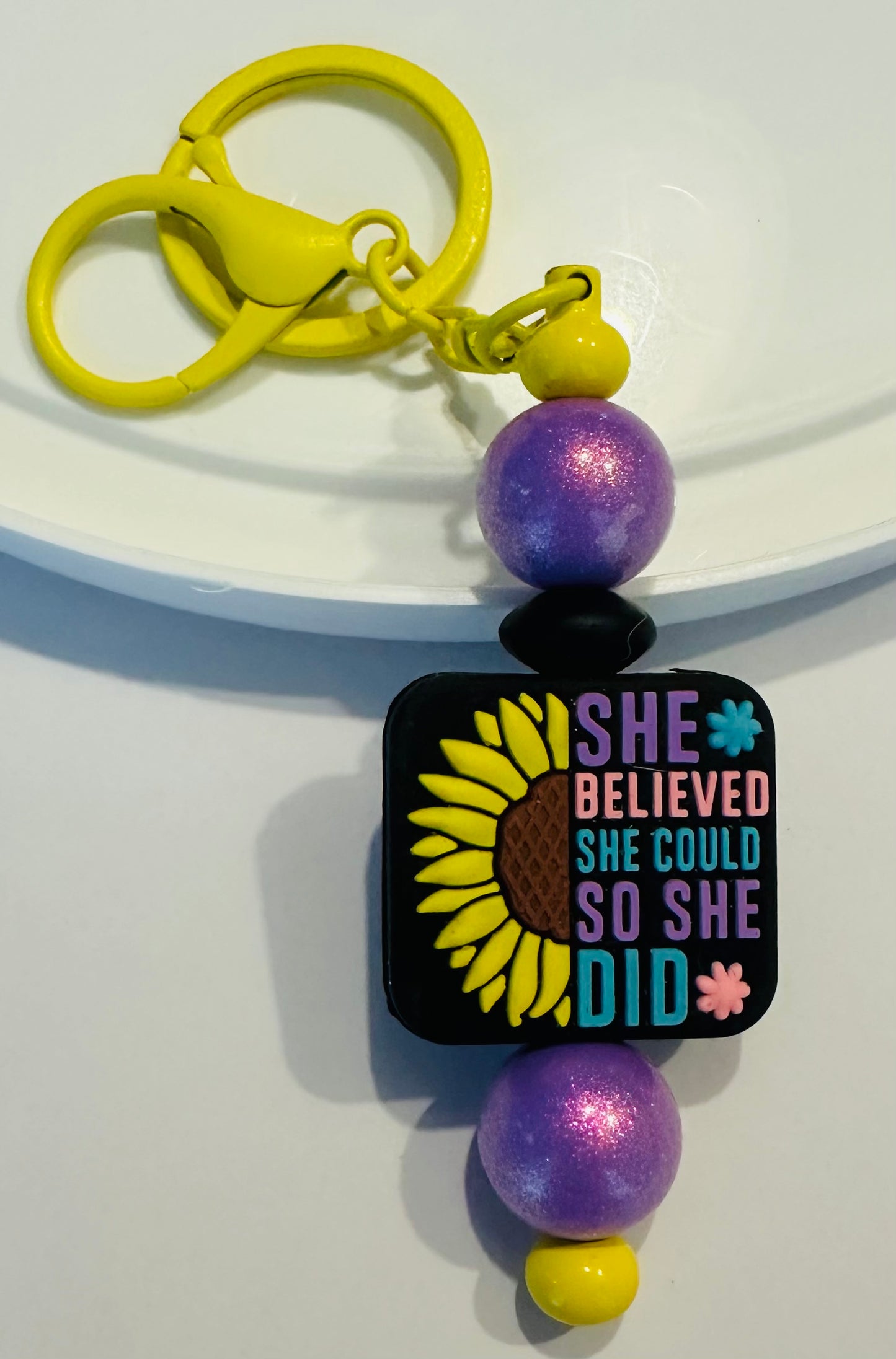 She believed she could keychain