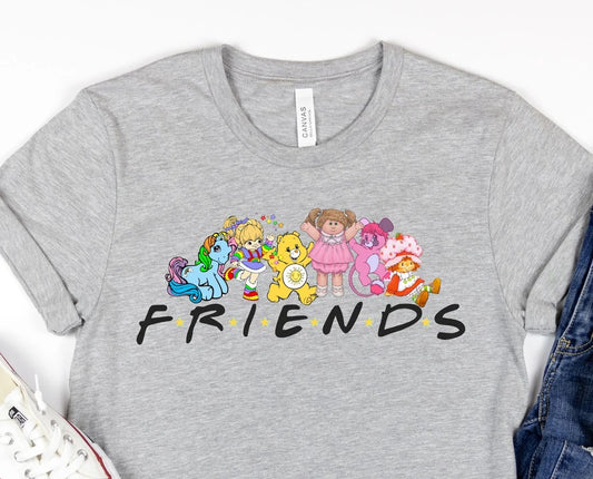 80's Toys FRIENDS Digital Download PNG Design