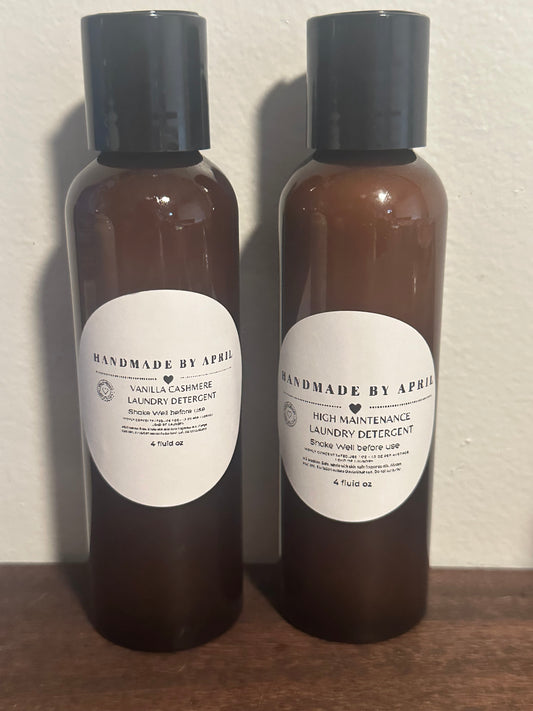 Highly Scented Skin Safe Liquid Laundry Detergent 4 or 32oz