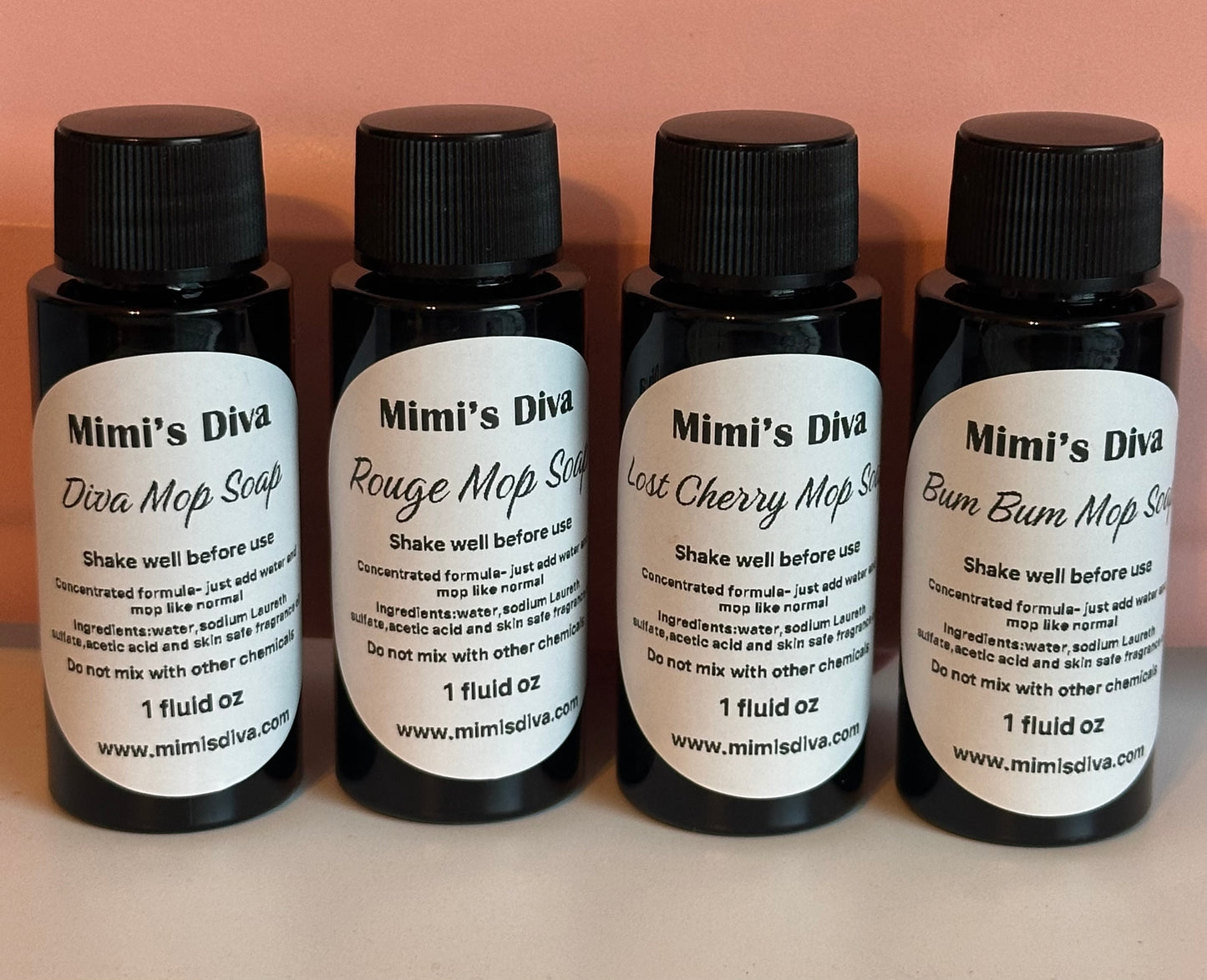 Sample pack of 4- 1 oz Mop Soaps