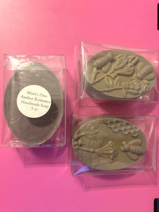 Amber Romance type Hand made soap