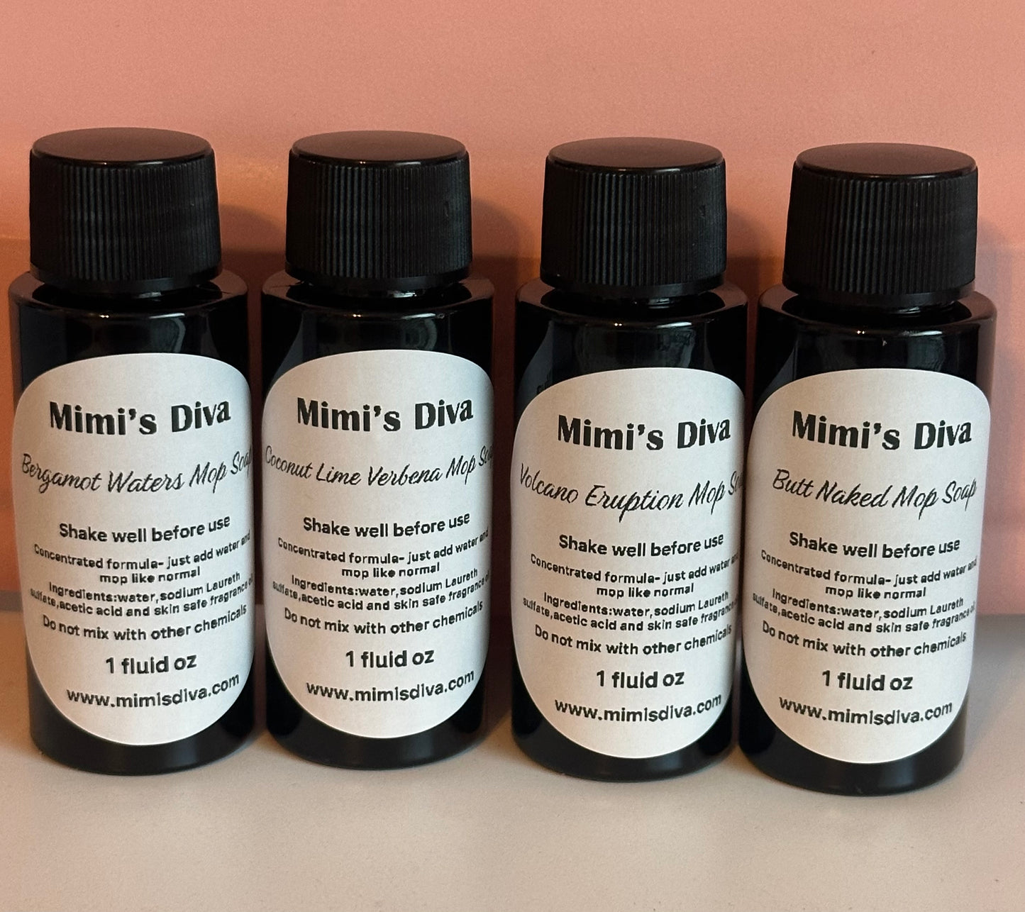 Sample pack of 4- 1 oz Mop Soaps
