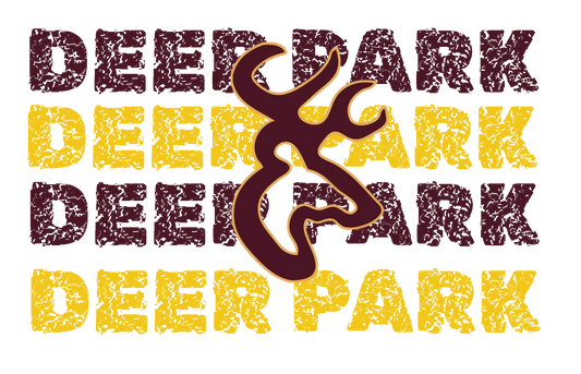Deer Park Deer PNG Download Screen Print or DTF