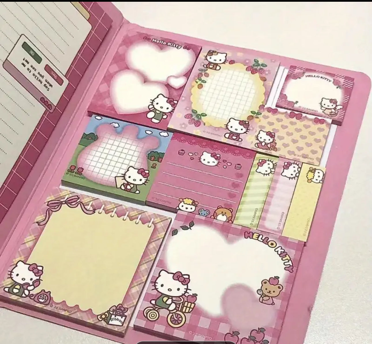 Sanrio Friends Sticky Notebook Set