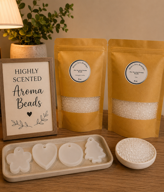 Pre-Scented Cured Aroma Beads Bagged 8oz for Car Freshie Making