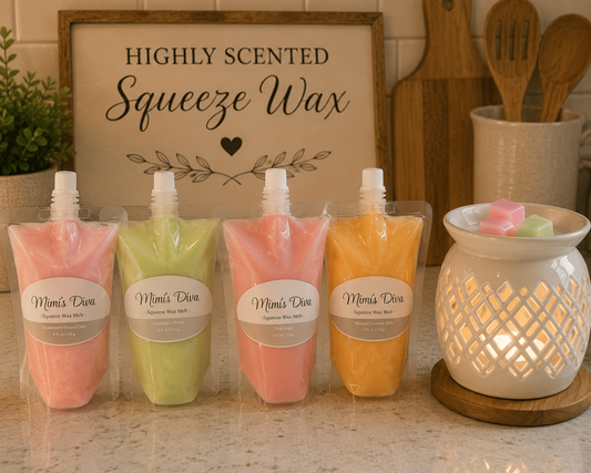 Handmade Bottled Squeeze Wax 16oz