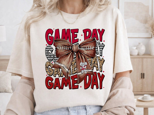 Alabama Crimson Tide Game Day PNG Digital Download Design