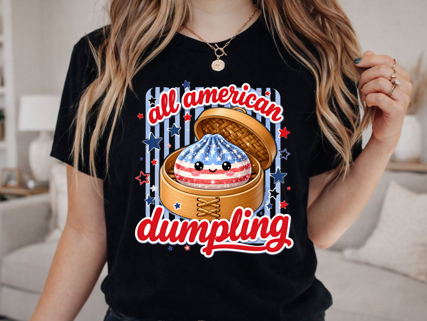 All American Dumpling PNG Digital Download Design