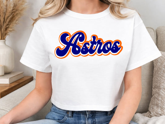 Astros Retro Digital PNG Download Design DTF