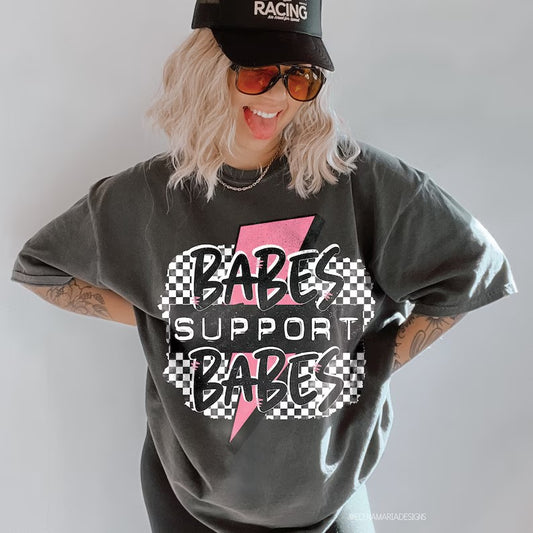 Babes Support Babes DTF Print Transfer
