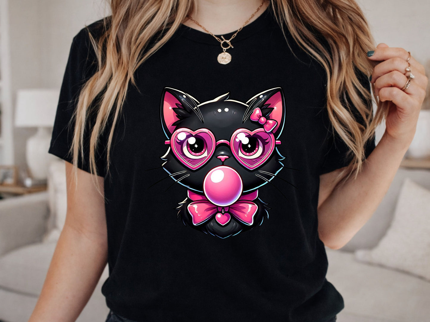Lot of 5 Cute Bubblegum Sunglasses Characters PNG Digital Download