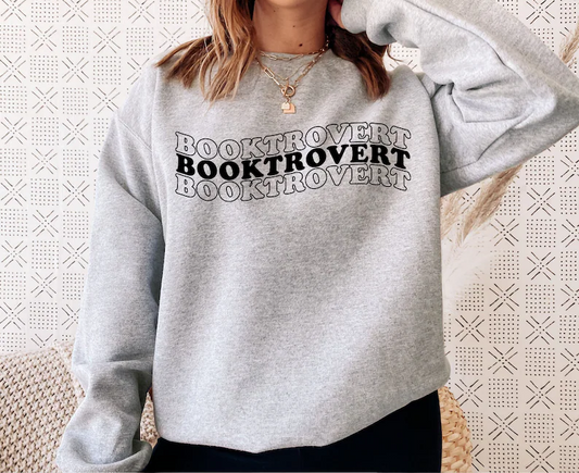 Booktrovert DTF Transfer Adult Size Print