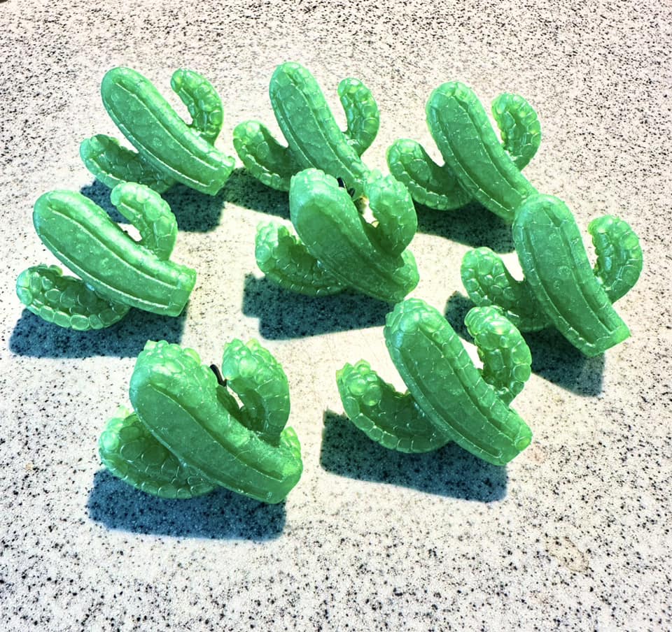 Green Cactus Vent Car Freshies