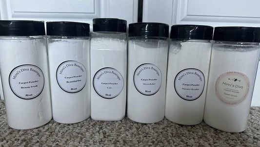 Carpet Freshener Powder Dust 100% Handmade 15oz Bottles
