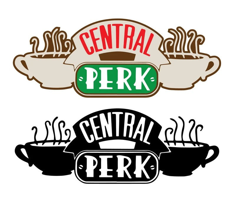 Vintage Central Perk Friends DTF Print Transfer