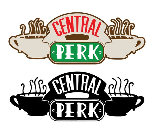 Vintage Central Perk Friends DTF Print Transfer