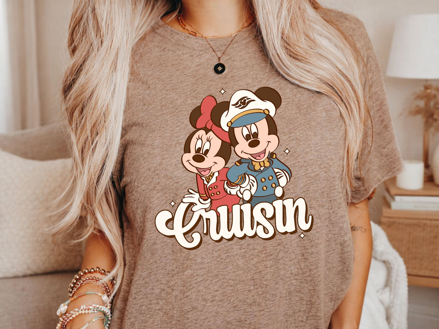 Mickey and Minnie Cruisin Digital PNG Download Design
