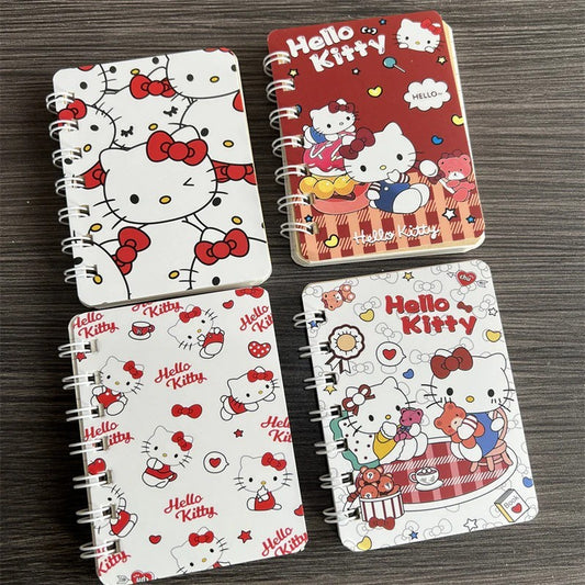 Hello Kitty Small 4pck Spiral Notebooks