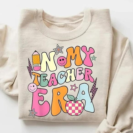 In My Teacher Era Digital PNG Download Design