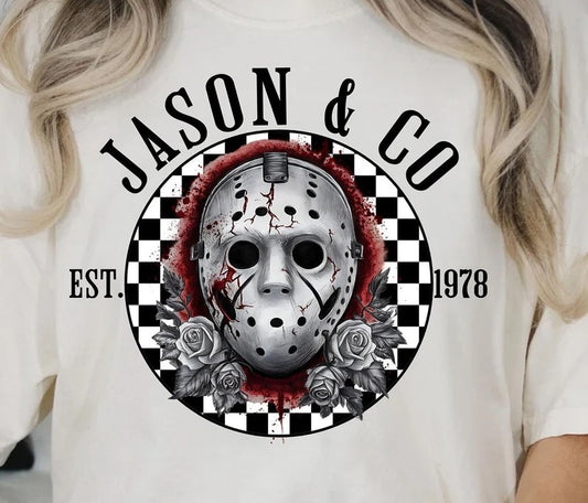 Jason & Co Est 1975 DTF on Sand T-Shirt
