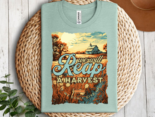 We will reap a harvest PNG Digital download design